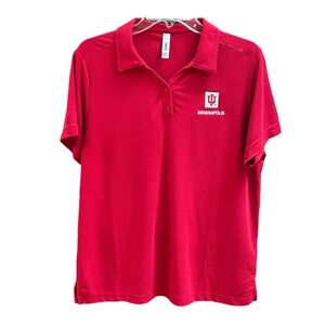 IU Indianapolis Red Women’s Polo Shirt L
